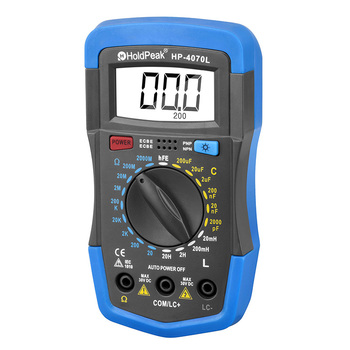 เครื่องทดสอบฉนวนมัลติมิเตอร์แบบมือถือ holdpeak hp-4070l